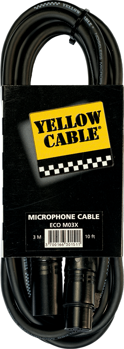 Cordon XLR XLR Fem. 3 M