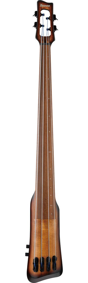 UB804-mob Mahogany Oil Burst Upright Bass Workshop