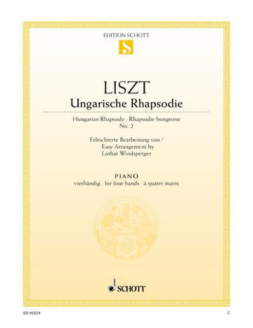 Liszt - Rhapsodie Hongroise - Piano (4 Hets)