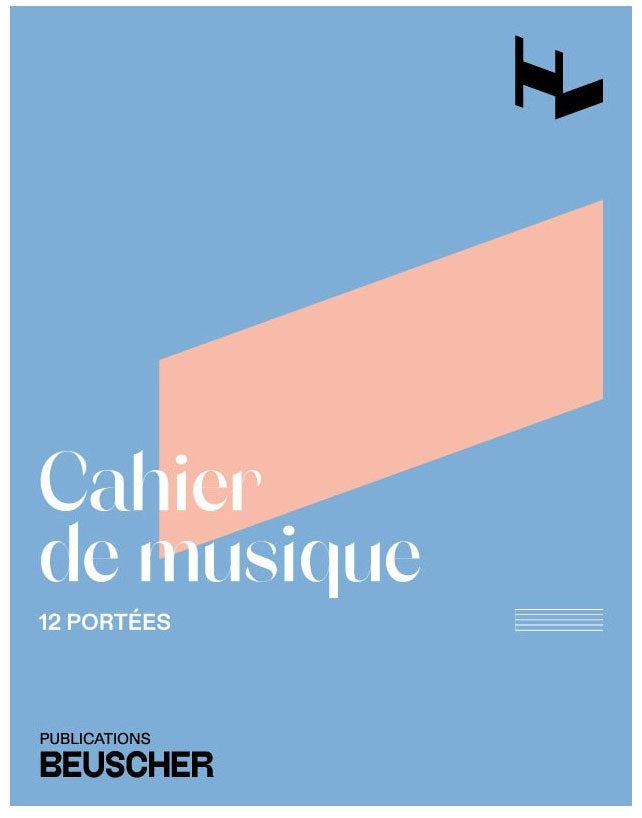 Cahier De Musique 12 Portées (Petit)