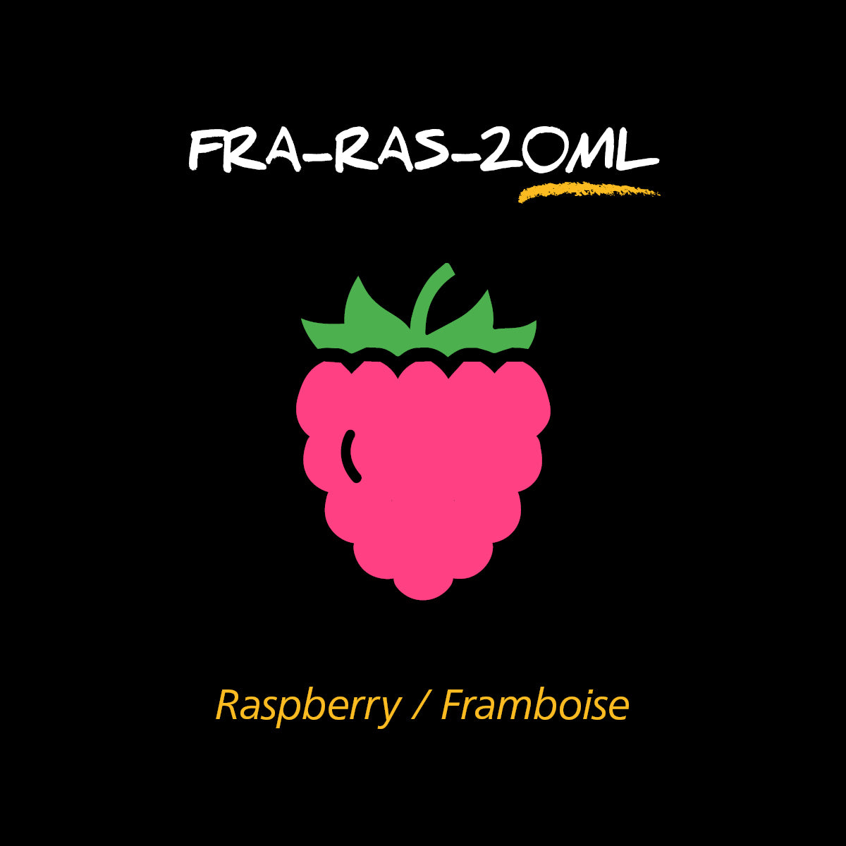 Parfum pour Liquide à Fumée et Brouillard Framboise 20ML