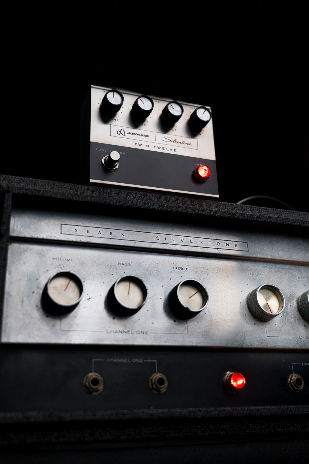 1484 Twin Twelve Silvertone