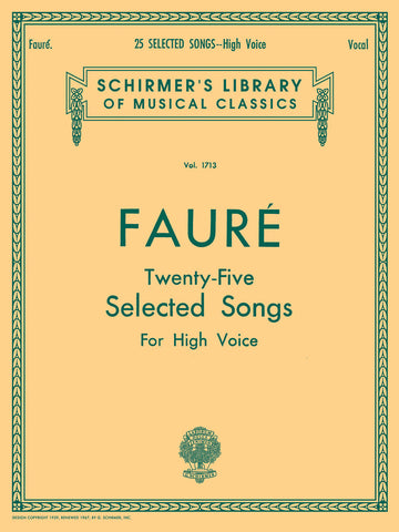 25 Selected Songs
