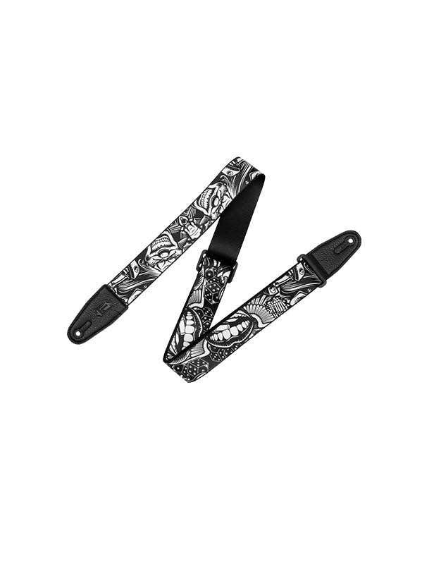 Tattoo Series - 5cm Polyester Embout Cuir- Dgn 001
