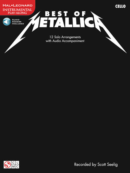 Cherry Lane METALLICA - BEST OF METALLICA + AUDIO EN LIGNE - VIOLONCELLE