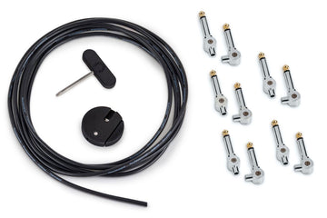 Set Solderless 10 Jack Cable 3 M 1 Coupeur 1 Cle CAB-pw-SET-cr