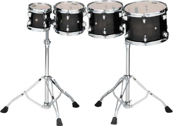 Tama Set Tom De Concert HIGH-pitched Transparent Black Burst