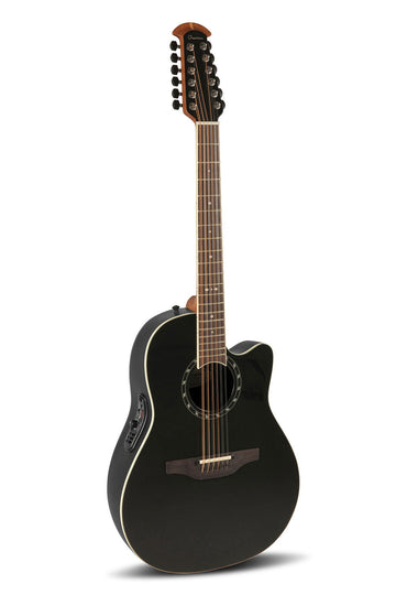 Standard Balladeer Deep Contour Cutaway 12 Cordes Noir 2751AX-5-G
