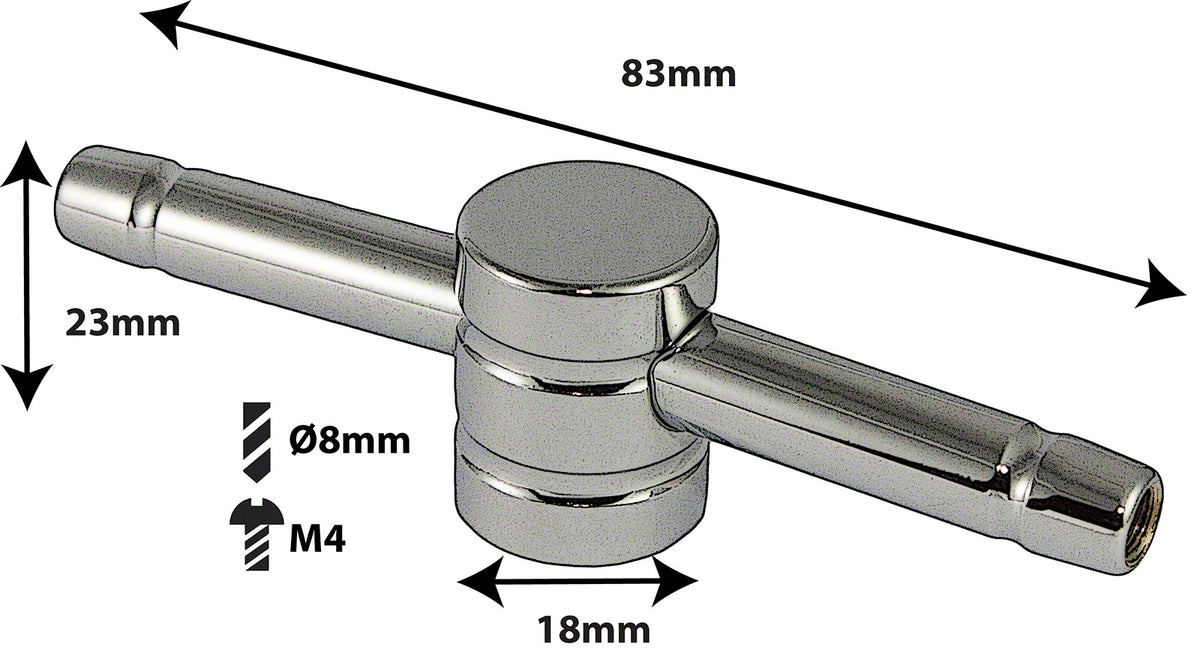 L10SD2 Coquille Caisse Claire 6.5" Mono-point (X1)