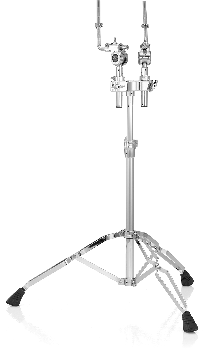T-1035L Stand Double Toms Avec Attache GYROLOCK-L