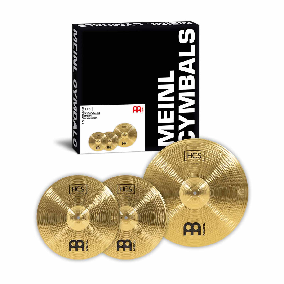 Jeu HCS 2 Cymbales 14/18"
