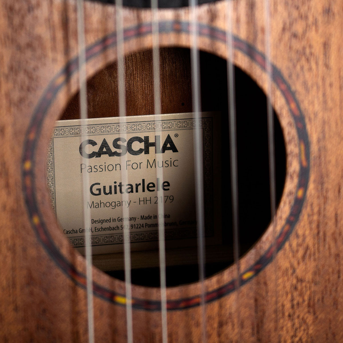 HH 2179 Guitarlele Mahogany + housse et 3 médiators
