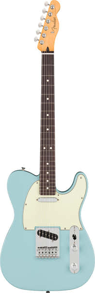 Fender Telecaster 75 Anni Player II, Rosewood Fingerboard. Daphne Blue