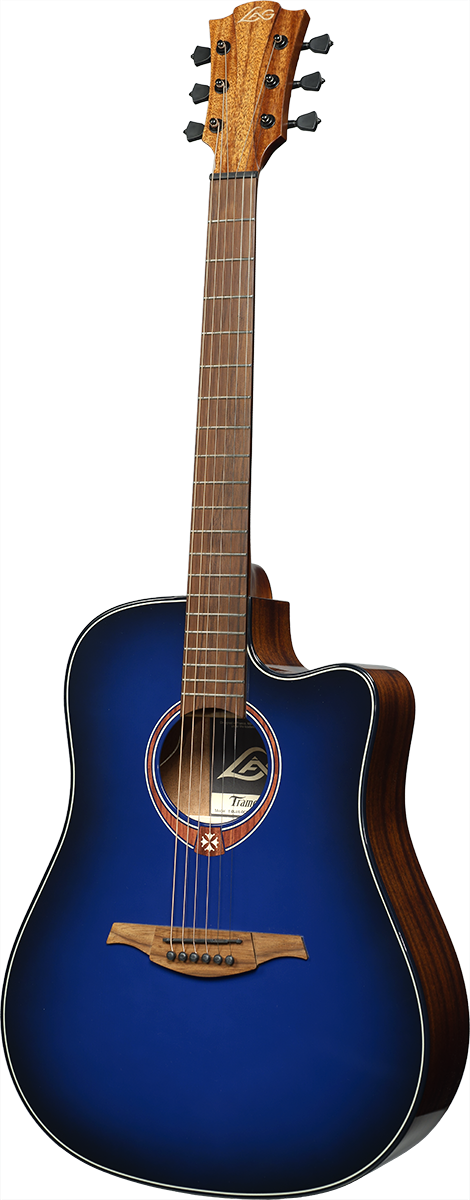 Tramontane T-Blue-DCE Dreadnought Ctw Blue Burst