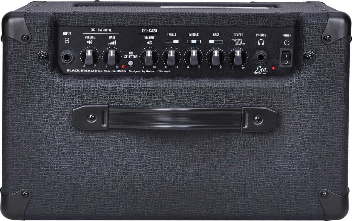 G-BS35 Stealth Black - combo guitare 35W - 2 canaux + reverb