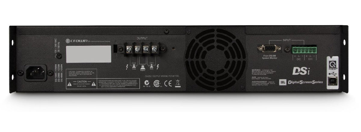 DSI1000 - Amplificateur 2 X 475W / 4 Ohms + DSP