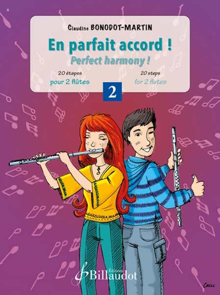 Bonodot-Martin Claudine - En Parfait Accord ! vol.2 20 Étapes - 2 Flûtes