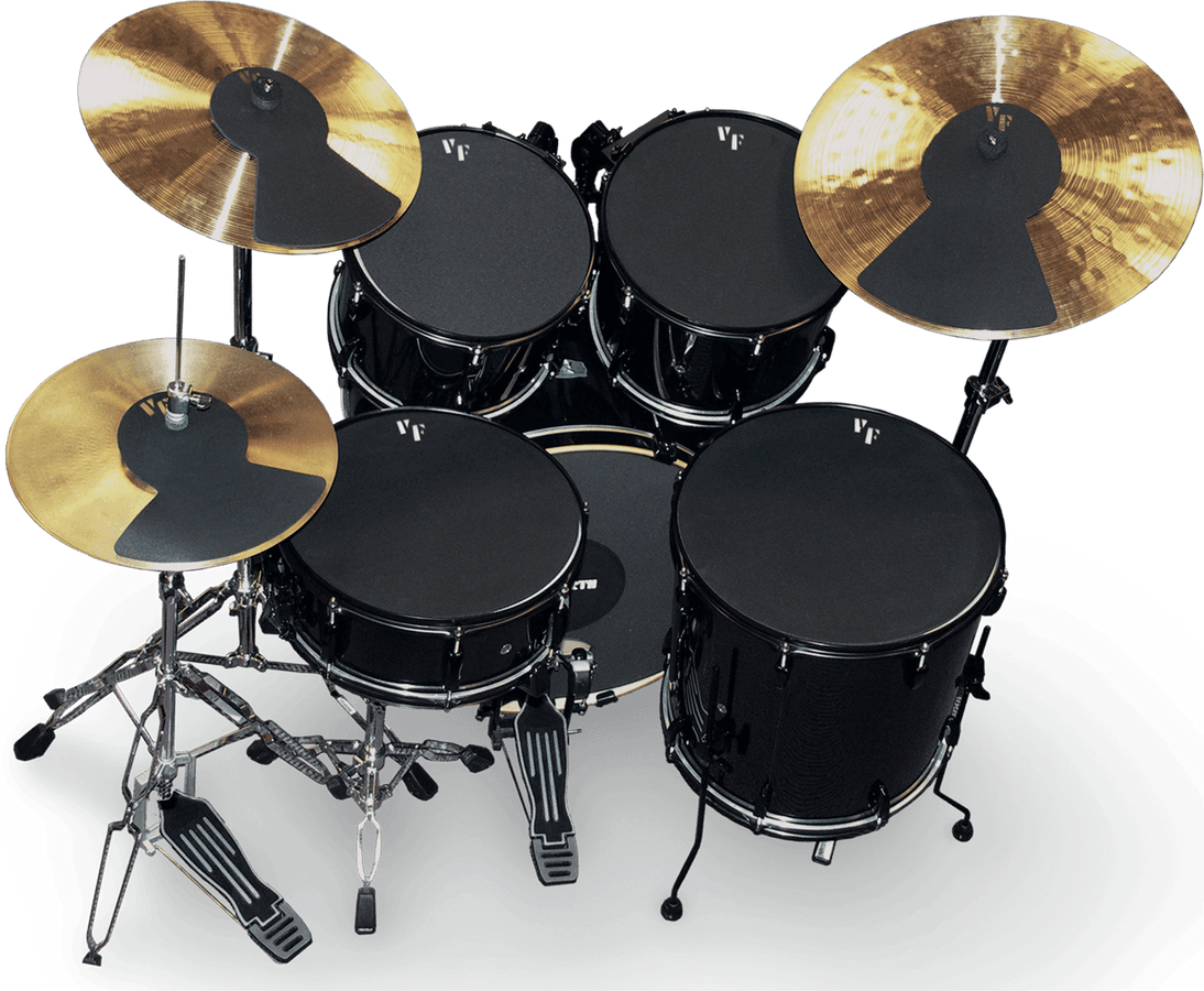 Pack Sourdines Fusion 20 + Cymbales