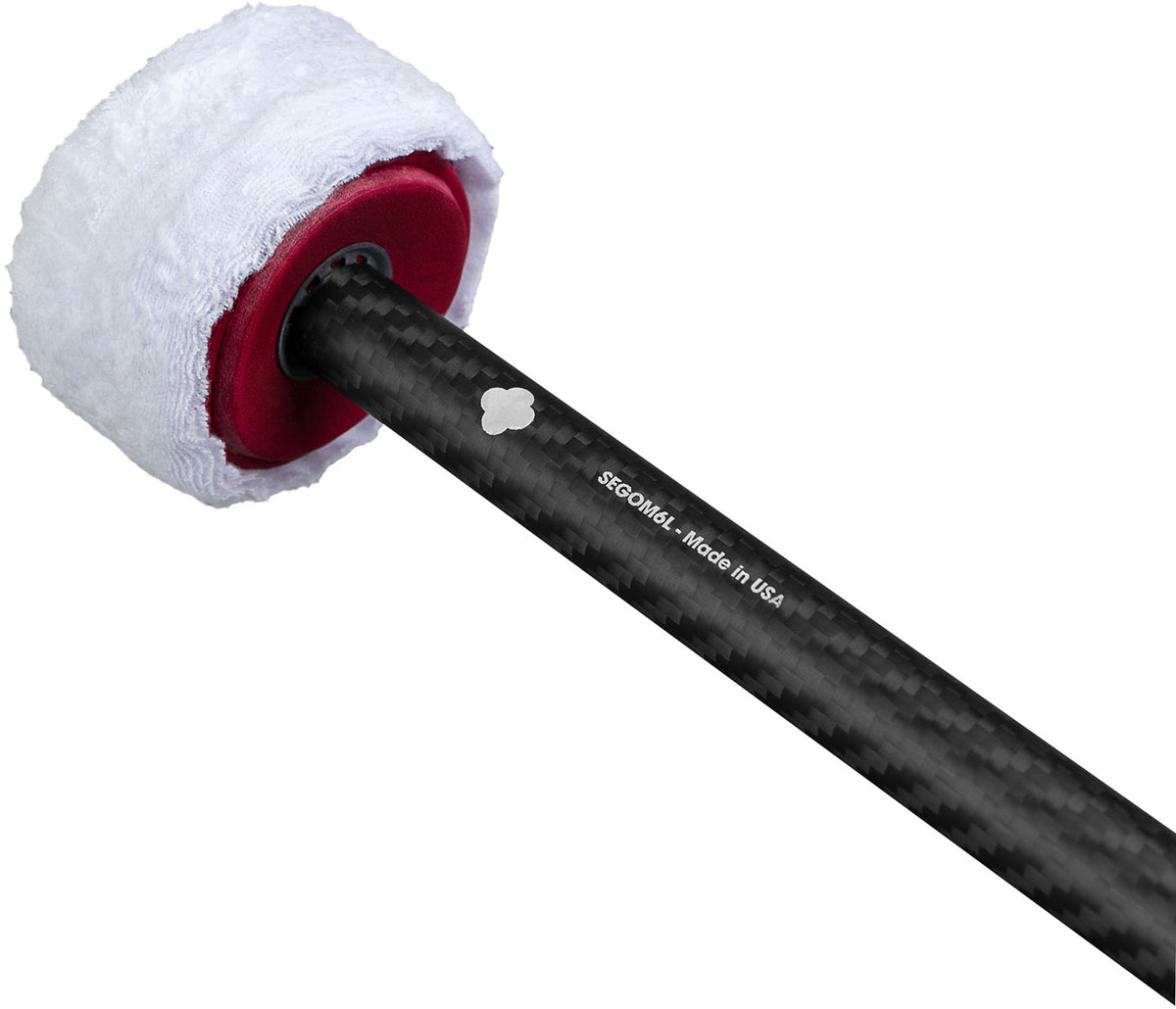 Baguette de gong Vikrampal Fine Touch Hard - Grand, naturel