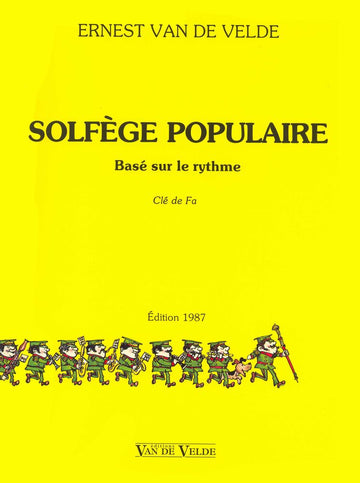 Van De Velde Ernest - Solfege Populaire - CLé De Fa
