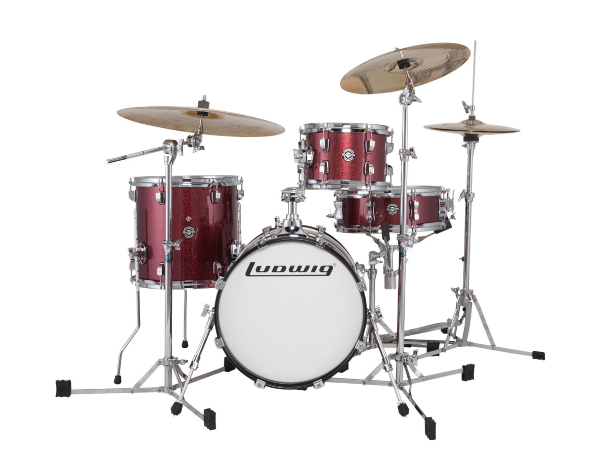 LC179XX025 - Breakbeats Questlove 16" - Red Wine Sparkle (bordeaux)