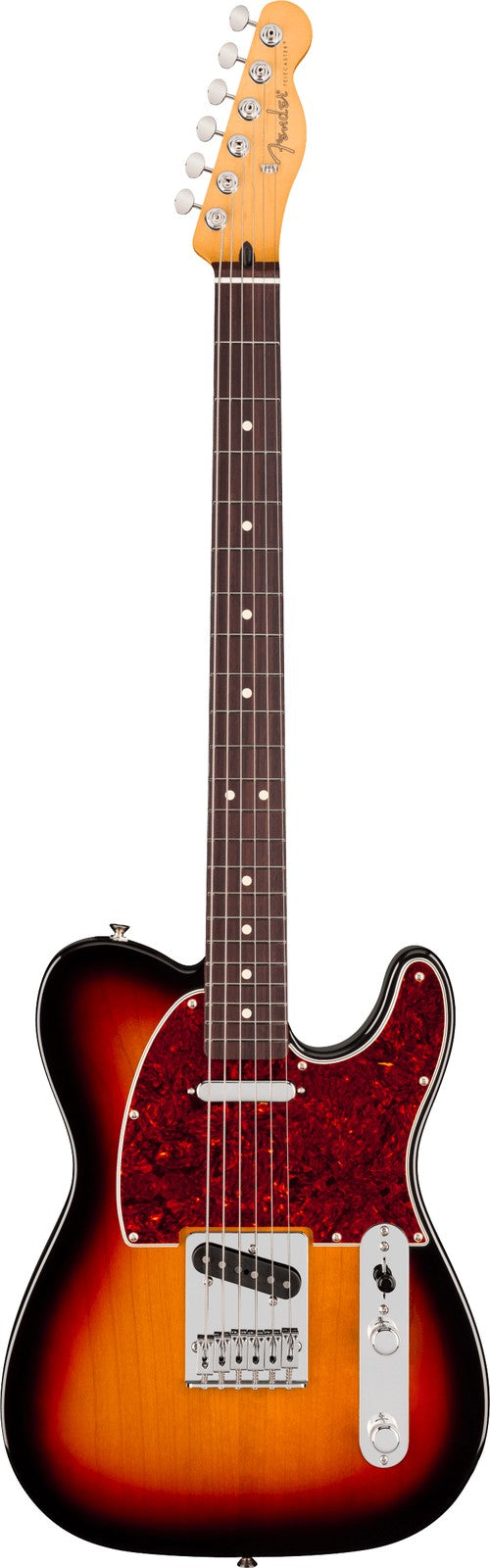 Telecaster 75 Anni Player II Baritone, RW 3-Color Sunburst