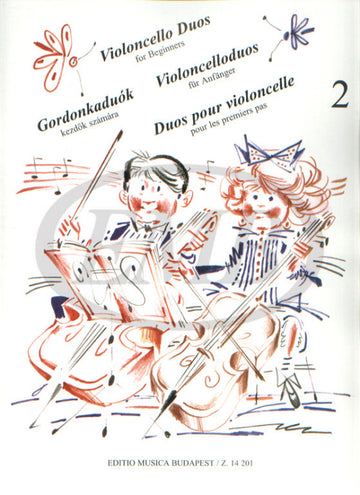 Violoncello Duos For Beginners Vol.2 - Violoncelle