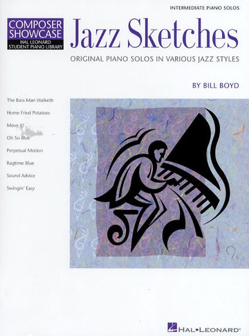 COMPOSER SHOWCASE BILL BOYD JAZZ SKETCHES - PIANO SOLO