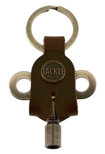 Cle Timekeepers + Porte Cle Cuir - Antique Brass