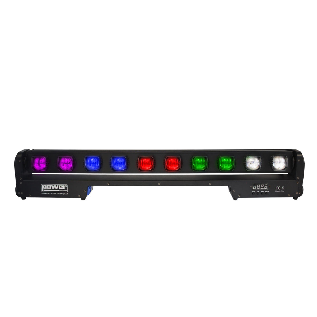 Power Lighting Barre LED Motor 10X15W Quad