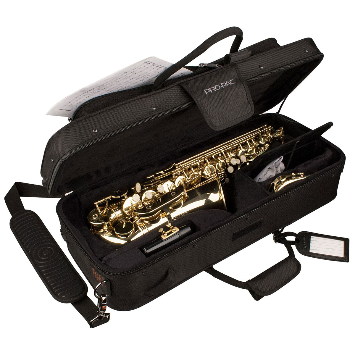 Étui Standard Saxophone Alto - Noir - PB-304