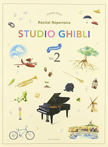 Studio Ghibli Récital Répertoire Elementary Vol.2 Piano