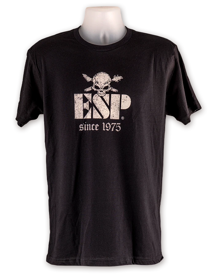"2XL" T-shirt ESP skull 1975
