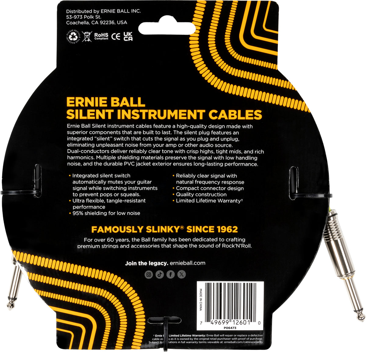 Classic Silent 6m Noir