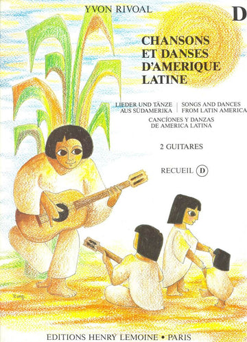 Rivoal - Chansons et Danses D'amerique Latine Vol.d - 2 Guitares
