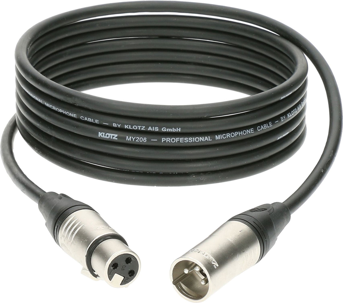 CABLE MICRO XLR 5M NOIR KLOTZ