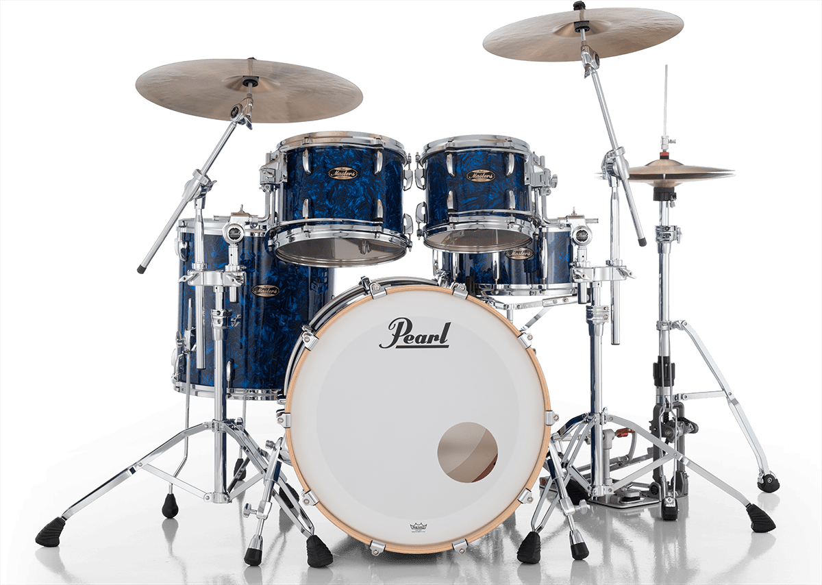 Masters Maple Gum Stage 22 GYROLOCK-l Blue Abalone