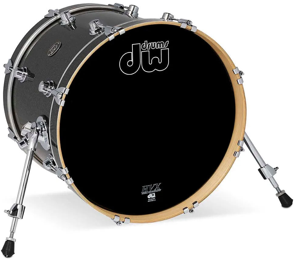 DW Drum Workshop 18X14 Performance Pewter Sparkle