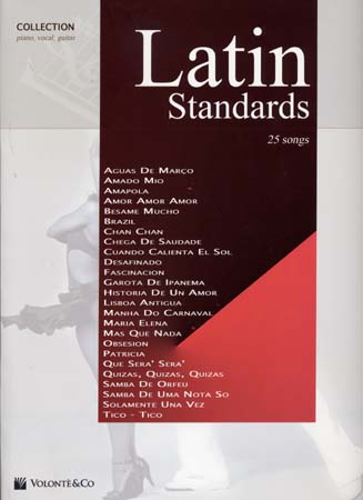 Latin Standards - 25 Songs - PVG