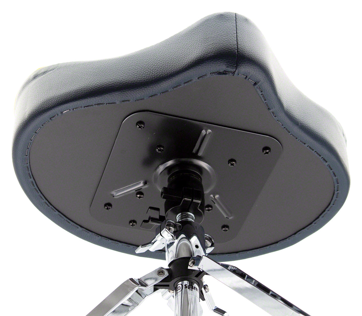 Siège Pro Assise Moto Bleu Double Embase Tige Filtee