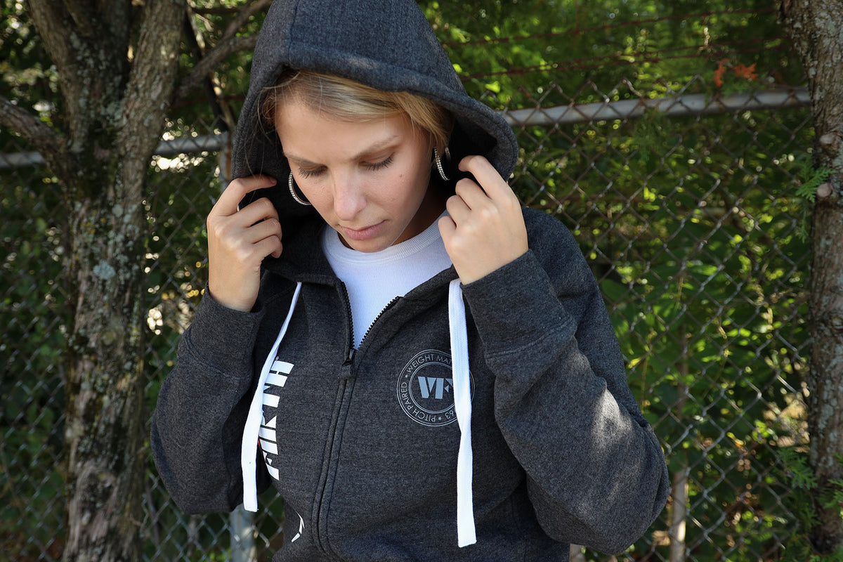 Hoodie Zip Up Logo XS