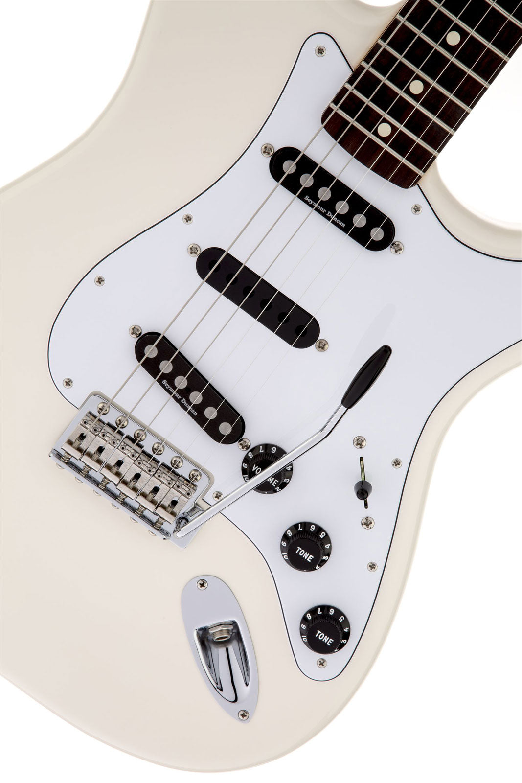 Stratocaster Signature Ritchie Blackmore RW Scalloped Olympic White
