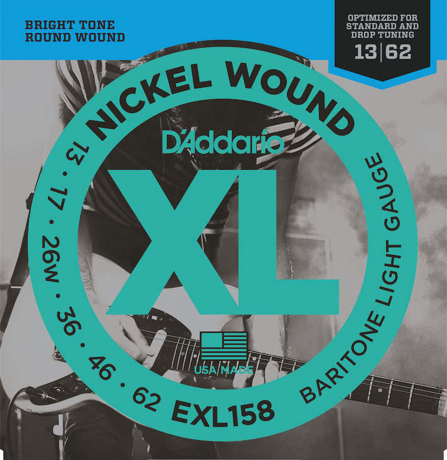 EXL158 Nickel Wound Baritone Light 13-62