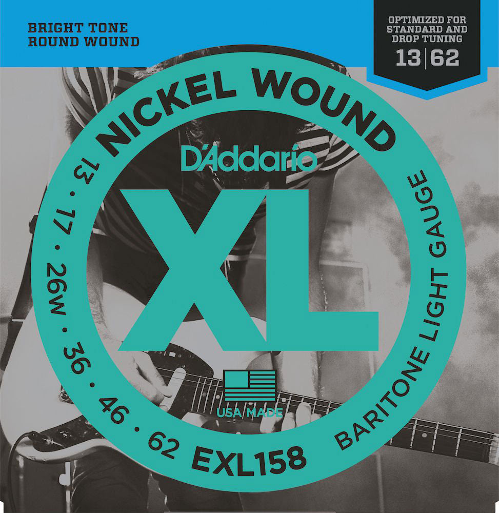EXL158 Nickel Wound Baritone Light 13-62