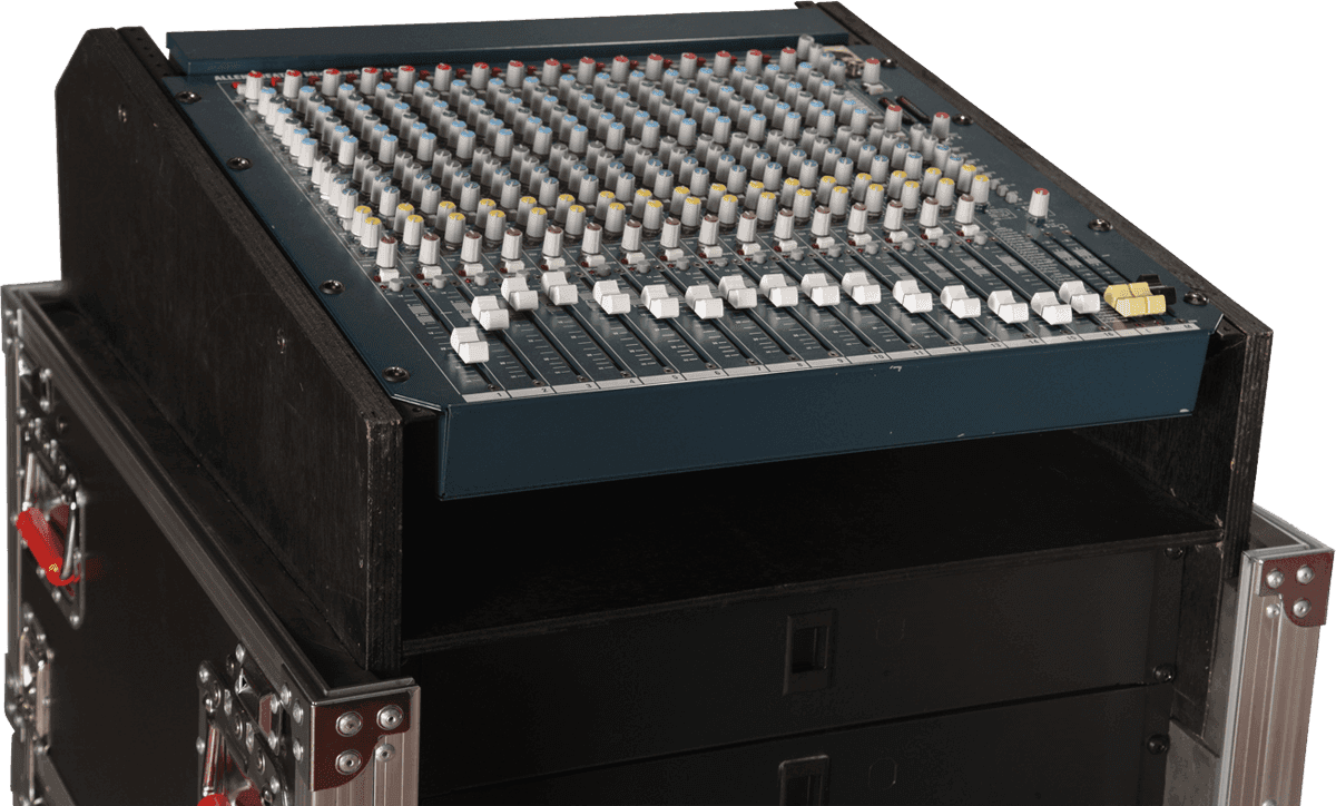 Bois G-tour Pour Console de Mixage 14 U avec Rack 6 U Intgr