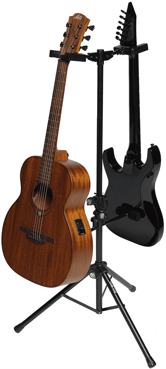 GS528 Stand Guitare Universel Pliable Noir