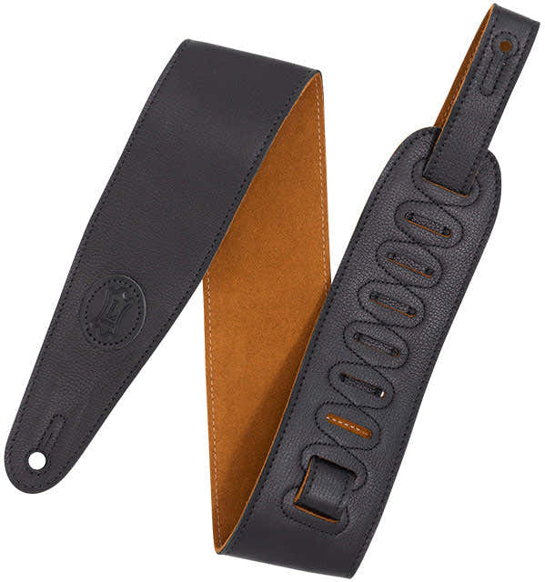 Cuir  7,6cm - Black-Honey