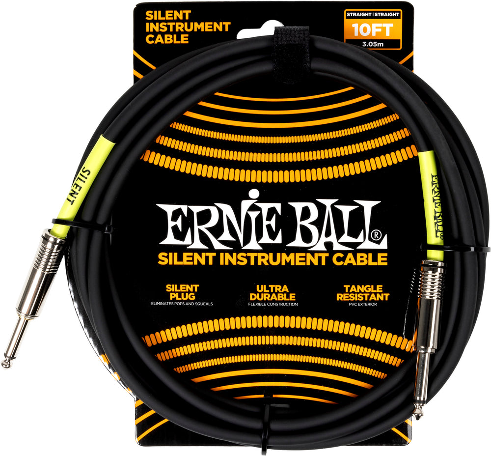 Ernie Ball Classic Silent 3m Noir