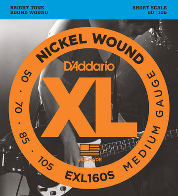EXL160S Nickel Wound Short Scale Medium 50-105
