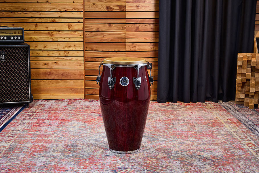 MEC1212WRP-CH - Marathon Exclusive Series Tumba 12 1/2" - Wine Red/Chrome HW